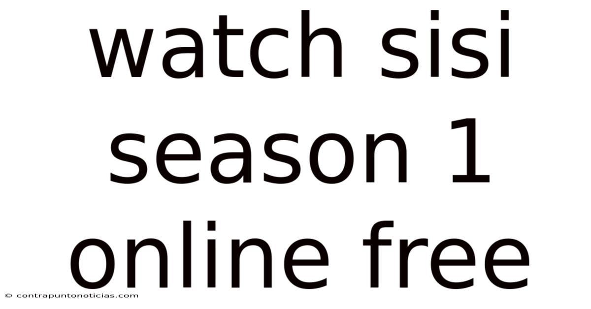 Watch Sisi Season 1 Online Free